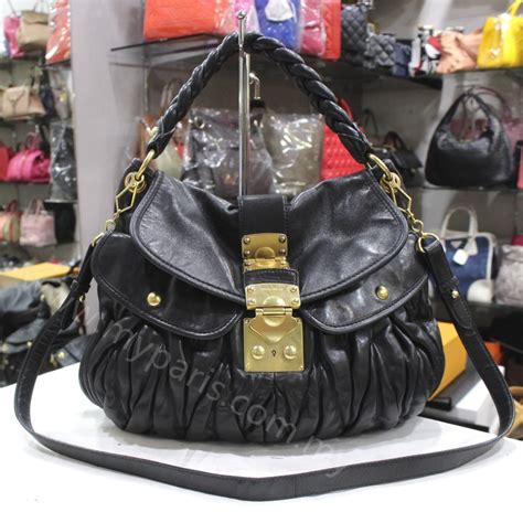 miu miu large matelasse coffer bag